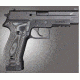 HOGUE SIG Sauer P226 DA/SA Magrip Checkered G10, G-Mascus Black/Gray, Black/Grey 23177