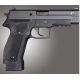 Hogue SIG Sauer P226 DA/SA Magrip Checkered G10, Solid Black, Black 23179