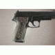 Hogue SIG Sauer P226 DAK G-10 - G-Mascus Black/Gray 26147-BLKGRY