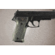 Hogue SIG Sauer P226 DAK Checkered G-10 - G-Mascus Black/Gray 26157-BLKGRY