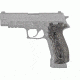 Hogue Sig Sauer P226 Double/Single Action Magrip, Chain Link G-10 G-Mascus Black-Grey 190650