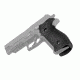 Hogue Sig Sauer P226 Double/Single Action Magrip, Chain Link G-10 Solid Black 190652