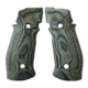 Hogue SIG Sauer P226 SAO X5 Magrip, Piranha, G10 GMascus, Green Lava, 33128