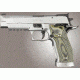 HOGUE SIG Sauer P226 SAO X5 X6 Checkered G10, G-Mascus Green, Green 33178