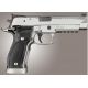 Hogue SIG Sauer P226 SAO X5 X6 Checkered G10, Solid Black, Black 33179