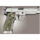 Hogue SIG Sauer P226 SAO X5 X6 Piranha Grip G10, G-Mascus Green, Green 33138
