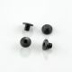 Hogue Sig Sauer P238/P938 Screws, 4 Hex Head, Short, Black, 38009