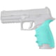 Hogue SIG Sauer P320 Full Size HandALL Beavertail Grip Sleeve, Aqua, 17604
