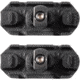 Hogue Small M-LOK Cable Management Rail Cover, Set of 2, Black, 13086