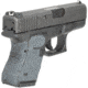 Hogue Wrapter Adhesive Grip For Glock 26, 27, 33, 39, Small Frame Sub-Compact Generation 3, Grit Black, 18639