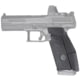 Hogue Wrapter Rubber 9mm Adhesive Pistol Grip, CZ P10 F, Black/Grain Texture, 17820
