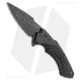 Hogue X5 Tactical Flipper Folding Knife, 4.00in, CPM 154 Steel, Spear Point Blade, Aluminum Black Handle, Black/Black, 8.25in, BHQ-49334