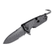 Hogue Xrt 3.75inch First Response Tool Folder Spear Point Blade Partially Serrated Flipper Black Finish G10 Scales - Solid Black - 34210