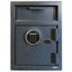Hollon Safe Hollon DP450LK Front Loading Depository Safe, Black, Small DP450LK