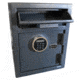 Hollon Safe Hollon DP450LK Front Loading Depository Safe, Black, Small DP450LK