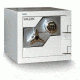 Hollon Safe Hollon FB-450E Fire &amp; Burglay Safe, White, Small FB-450E