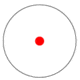 Holosun HS407COMP-RD-6 1x 1.1x0.87 in Reflex Red Dot Sight