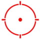 Holosun AEMS-EVO-RD 1x 1.26x0.98 in Reflex Red Dot Sight, Red 2 MOA Dot/65 MOA Circle, Black, AEMS-EVO-RD