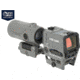 Holosun OPMOD AEMS Reflex Red Dot &amp; HM3XT Magnifier Combo, Green 2MOA Dot and 32MOA Circle, Circle-Dot, Wolf Gray