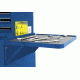 Homak 27in Professional Side Folding Shelf - Blue BL08032601