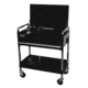 Homak 32in Professional 1 Drawer Service Cart - Black BK05500190