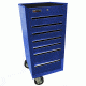 Homak 41in Side Cabinet Add-On w/ 7 Drawers, Blue BL08041071
