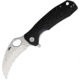 Honey Badger Knives Claw Linerlock Folding Knife, 3.38 satin finish 8Cr13MoV stainless blade, Black textured GRN handle, HB1101