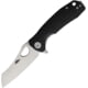 Honey Badger Knives Warncleaver Linerlock Folding Knife, 2.75" satin finish 8Cr13MoV stainless blade, Black textured GRN handle, HB1045