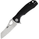 Honey Badger Knives Warncleaver Linerlock Folding Knife, 2.75 satin finish D2 tool steel blade, Black textured GRN handle, HB1167