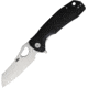 Honey Badger Knives Warncleaver Linerlock Folding Knife, 3.63 satin finish 8Cr13MoV stainless blade, Black textured GRN handle, HB1031