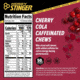 Honey Stinger Caffeinated Chews, Cherry Cola, 1.8 oz Bag, 78312
