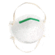 Honeywell Disposable Sanding &amp; Grinding N95 Respirator Mask, White, One Size, Box of 20 RWS-54003