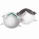 Honeywell SAF-T-FIT N1115 N95 Respirator w/ Boomerang Nose Seal, Box of 20, Extra Large 14110392