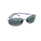 Maui Jim Honolua Bay Sunglasses w/ Blue Frame and Neutral Grey Lenses - 516-03, Quarter View