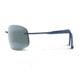 Maui Jim Honolua Bay Sunglasses w/ Blue Frame and Neutral Grey Lenses - 516-03, Side View