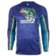 Hook &amp; Tackle Mens Bass Camo L/S UV Fishing Shirt, M0135015L-290-M