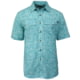 Hook &amp; Tackle Mens Batik Marlin Fishing Shirt, M01095S-408-2XL