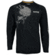Hook &amp; Tackle Mens Feeding Frenzy Vented L/S UV Fishing Shirt, M013818-999-M