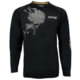 Hook &amp; Tackle Mens Feeding Frenzy Vented L/S UV Fishing Shirt, M013818-999-L