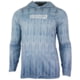 Hook &amp; Tackle Mens Fractal UV Fishing Hoodie, M0135008H-600-L