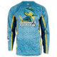 Hook &amp; Tackle Mens Mahi Scales L/S UV Fishing Shirt, M0135016L-425-2XL