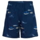 Hook &amp; Tackle Mens Marine Charts Fishing Swim Trunk, M016019-426-S