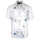Hook &amp; Tackle Mens Marine Charts UV Vented Fishing Shirt, M01072S-200-M