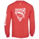 Hook &amp; Tackle Mens Tuna Triangle L/S UV Fishing T-Shirt, M013990L-530-2XL