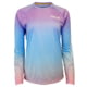 Hook &amp; Tackle Womens Fish Scale L/S UV Fishing Shirt, W013017-740-XL