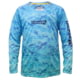 Hook &amp; Tackle Youth Fish Fractal UV Fishing Shirt 8-20, C013969L-600-XL