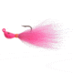 Hookup Inshore Premium Bucktail Jig, 1/4 oz, Pink, 2/0 VMC Perma Steel Hook, 112-06
