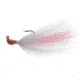 Hookup Inshore Premium Bucktail Jig, 3/8 oz, Red/White 4/0 VMC Perma Steel Hook, 115-09