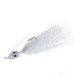 Hookup Weedless Bucktail Jig 1/4 oz, White, 1/0 Mustad Forged Duratin Hook, 113-01