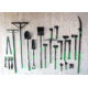 Hooyman Landscape Rake, Black/Green, 1116247